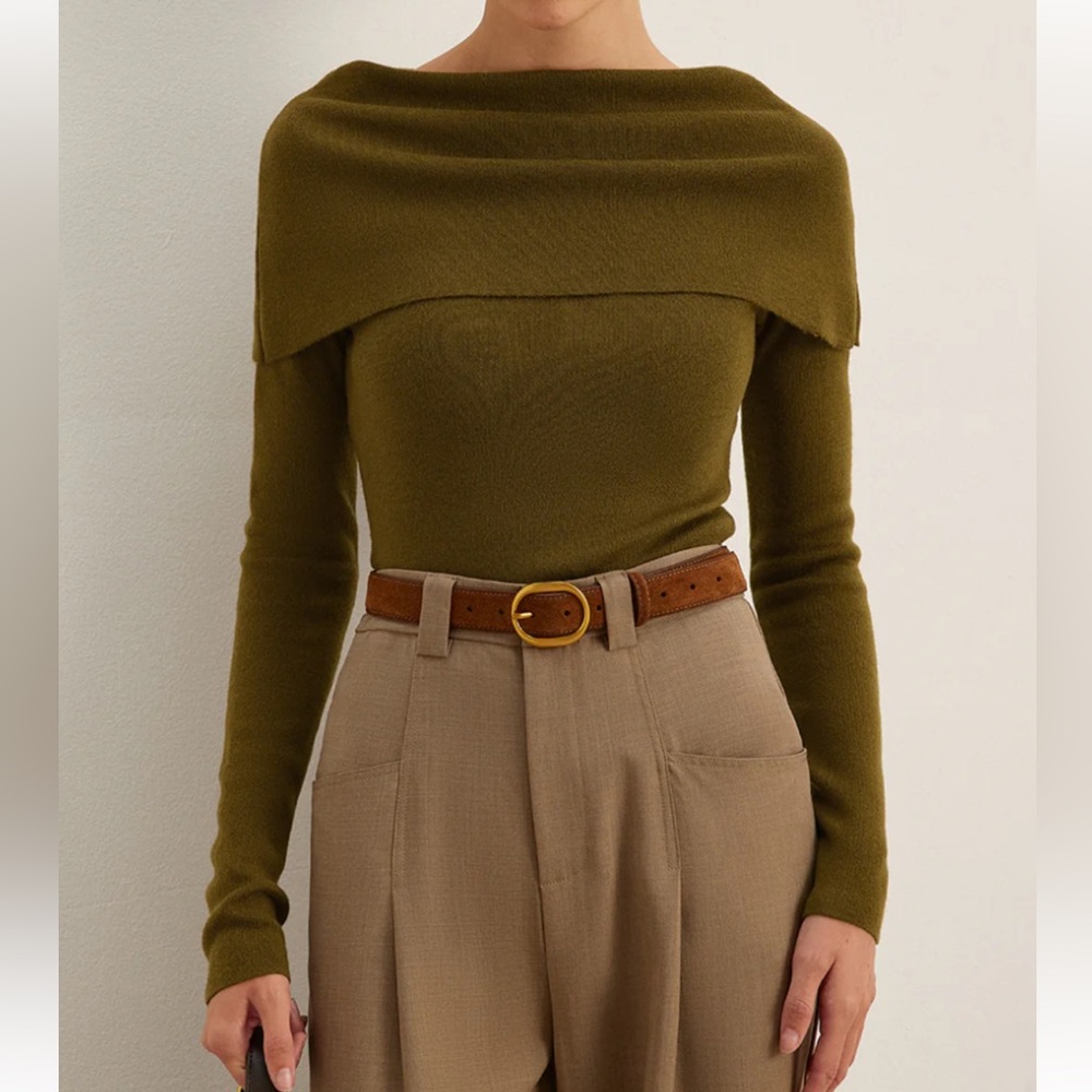 Commense Wool-Blend Skinny Sweater - Picture 9 of 11